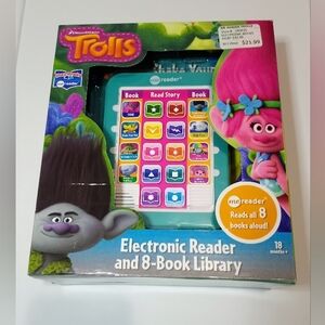 New MeReader 'Trolls' Electronic Reader and 8-Book Library